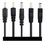 Cable cargador USB barril varias medidas