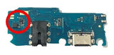Flex centro puerto de carga para Galaxy A12 A125 con IC