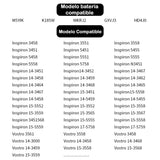 Bateria Pila Para Dell Inspiron Vostro M5Y1K 14 15 17 5000 14.8V