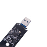 Tarjeta gabinete adaptador disco duro USB 3.0 NGFF M.2 SSD SATA B / B+M Key