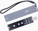 Tarjeta gabinete adaptador disco duro USB 3.0 NGFF M.2 SSD SATA B / B+M Key