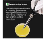 Pasta flux fundente para soldar estaño SMD LED PGA 50gr