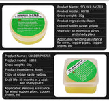 Pasta flux fundente para soldar estaño SMD LED PGA 50gr