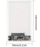 Carcasa gabinete adaptador disco duro SSD 2.5" USB 3.0  4T 5Gbps