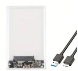 Carcasa gabinete adaptador disco duro SSD 2.5" USB 3.0  4T 5Gbps