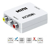 Adaptador convertidor AV - HDMI AV2HDMI audio video