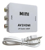 Adaptador convertidor AV - HDMI AV2HDMI audio video