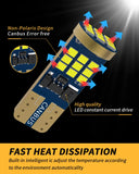 5 Foco LED Pellizco T10 27SMD 460LM 6500K 12V 5W