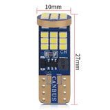 5 Foco LED Pellizco T10 27SMD 460LM 6500K 12V 5W