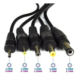 Cable cargador USB barril varias medidas