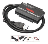 Adaptador disco duro HDD 3.5 SSD Sata Ide Usb 3.0 con eliminador