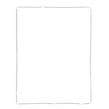 Marco intermedio de touch cristal digitalizador para iPad 2 / 3 / 4