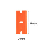 100 Navaja plastica remover adhesivo pegamento celular tablet ventanas autos