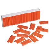 100 Navaja plastica remover adhesivo pegamento celular tablet ventanas autos