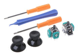 Kit 7 pzas 2 potenciometro Alps para Xbox One con destornillador Torx T6 T8 + capuchon + espatula