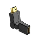 Cople adaptador HDMI hembra conexión giratorio 360° extension Full HD