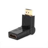 Cople adaptador HDMI hembra conexión giratorio 360° extension Full HD