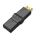 Cople adaptador HDMI hembra conexión giratorio 360° extension Full HD
