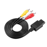 Cable audio video RCA AV para Nintendo / GameCube / 64 / Súper SNES 1.8M