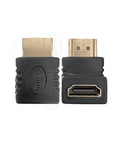 Adaptador conector cople HDMI Hembra Macho 270 / 90 / Recto