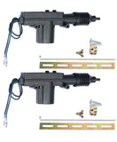 2 Pzas actuador seguros electrico para puerta cerradura de auto 12V 4A Universal