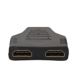Adaptador divisor splitter para 2 televisores monitor HDMI V1.4 Full HD