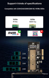 Adaptador convertidor disco duro SSD M.2 Nvme PCIE X16 X8 X4 4.0