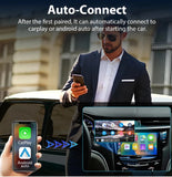 Adaptador USB inalámbrico Carplay Auto 2 en 1 para iPhone / Android