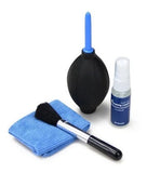 Kit 4 pzas limpieza brocha solucion limpiadora soplador consolas TVs PCs Laptops Cámaras digitales