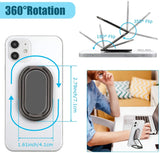 Soporte anillo retractil para celular 360 magnetico