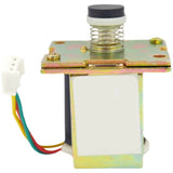 Electrovalvula calentador paso gas universal solenoide boiler conector blanco