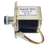 Electrovalvula calentador paso gas universal solenoide boiler conector blanco