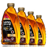4 ACEITE ULTRA1PLUS SAE 5W-20 SINTÉTICO API SP ILSAC GF-6A 3.78L UL102