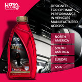 6 Aceite Ultra1Plus ATF Sintetico Transmisión Automática Universal Fluido Dexron III Mercon V Optimum Elite 6L UL504