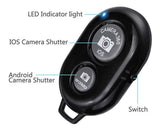 Control remoto bluetooth disparador obturador fotos selfies para Android y iPhone