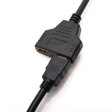 Cable divisor splitter para 2 televisores monitor HDMI V1.4 Full HD