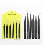 Juego de 6 pinzas antiestática anticorrosivas multipropósito