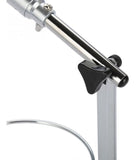 Lupa plegable ajustable portátil de acero joyería reparación con luz led