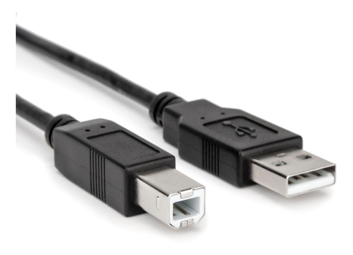Cable USB 2.0 blindado para impresora de 5 metros - Tecnopura