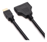 Cable divisor splitter para 2 televisores monitor HDMI V1.4 Full HD