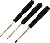Kit herramientas básico 8 pzas para mayoría de iPhone Pentalobe 0.8 / Tri Wing Point 0.6MM