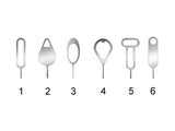 Kit 10 llave sim para extraccion bandeja tarjeta chip
