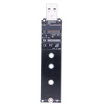Tarjeta gabinete adaptador disco duro USB 3.0 NGFF M.2 SSD SATA B / B+M Key