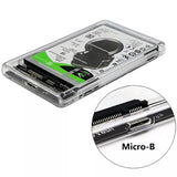Carcasa gabinete adaptador disco duro SSD 2.5" USB 3.0  4T 5Gbps
