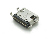 Puerto pin centro carga universal USB C 3.1 16 pin 4 patas