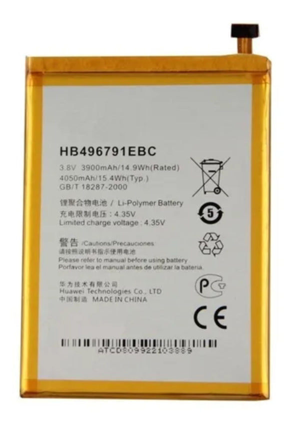 Bateria Pila para Huawei Mate MT1-U06 HB496791EBC