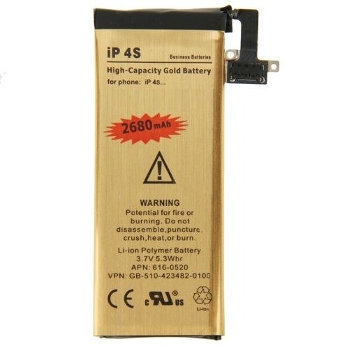 Bateria Pila para iPhone 4S 2680mAh
