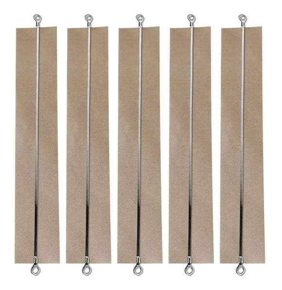 5 Resistencia para selladora con teflon 2MM 23.8CM / 34.3CM