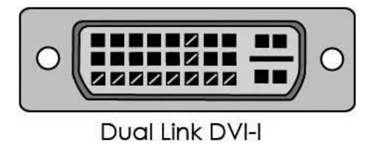 Adaptador convertidor pasivo cople conector video DVI-I a VGA 24+5 ...