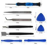 Kit 16 herramientas reparar tablets celular Torx Pentalobe